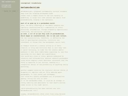 metamodernism screenshot
