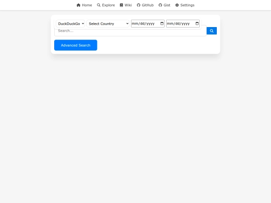 home screenshot