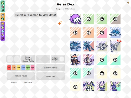 aerisdex screenshot