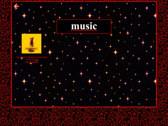 music screenshot