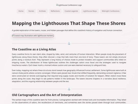 lighthouse-maps screenshot