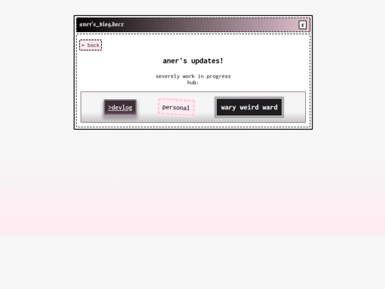 blog screenshot