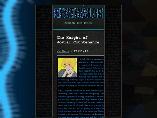 blogpage screenshot