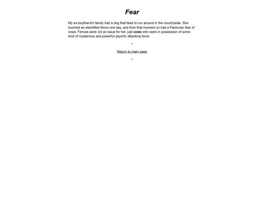 fear screenshot