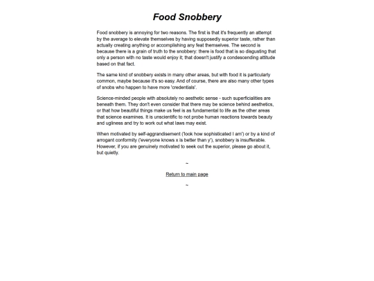 snobs screenshot