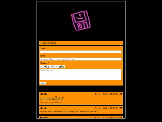 chatroom screenshot
