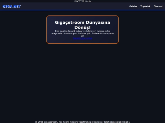 Giga.net screenshot