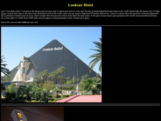 Lookzar screenshot