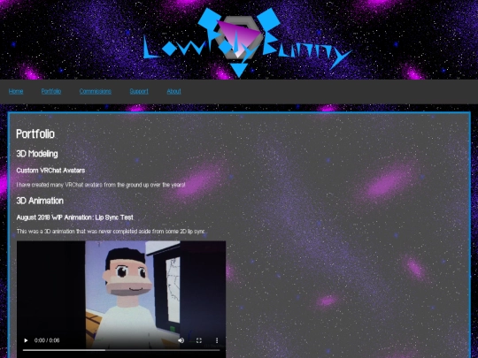 portfolio screenshot