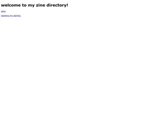 zines screenshot