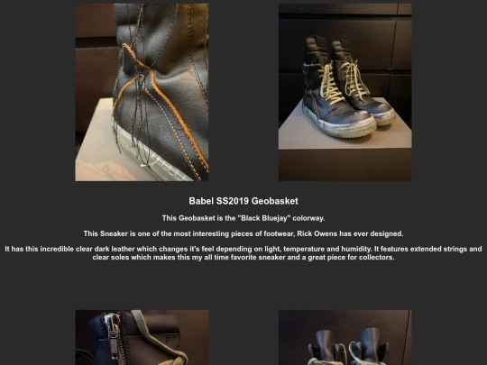 shoes screenshot