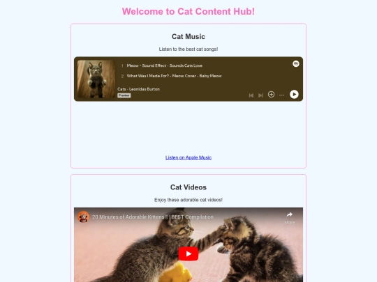 catcontenthub screenshot