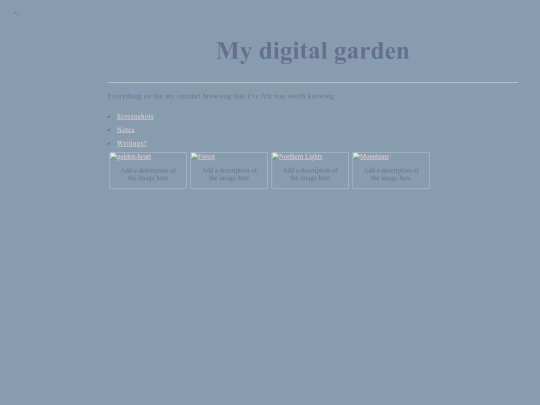 digitalgarden screenshot
