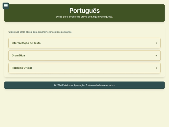 portugues screenshot