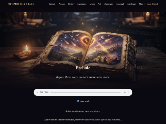 pages/prelude screenshot