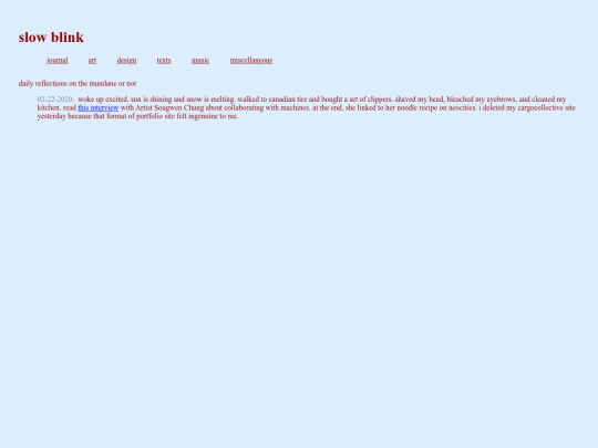 journal screenshot