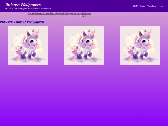 afsar project-1/Unicorns Are Real(Proj 1) screenshot