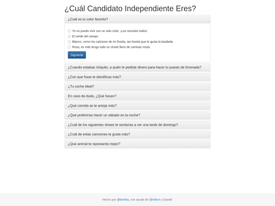 independientes screenshot