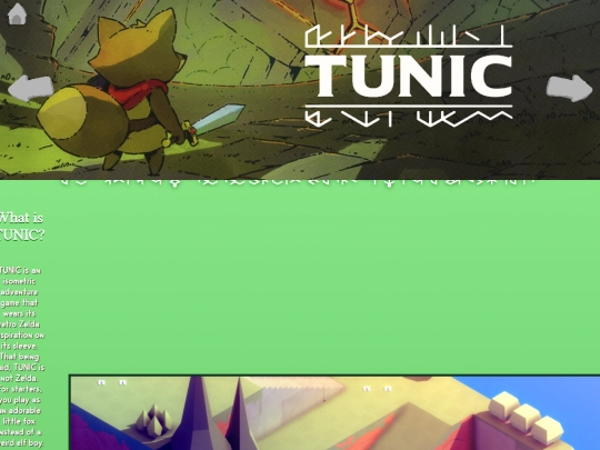 gamerecs/tunic screenshot