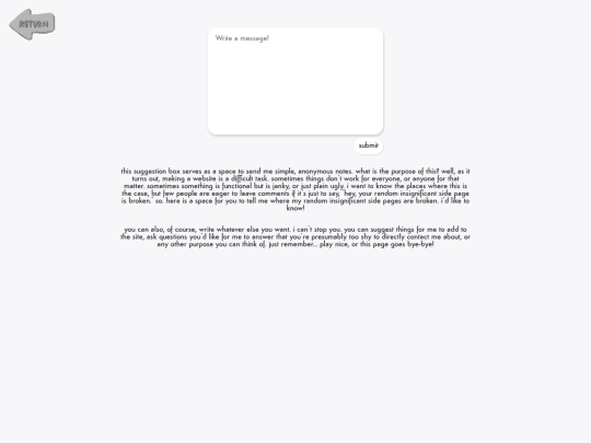 suggestionbox screenshot