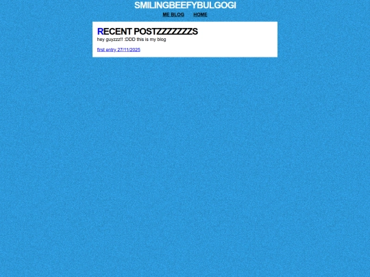 blog screenshot