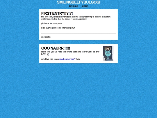 posts/first_entry screenshot