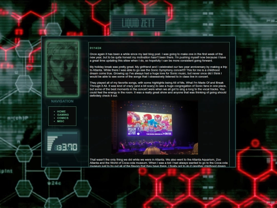 personal/blog screenshot