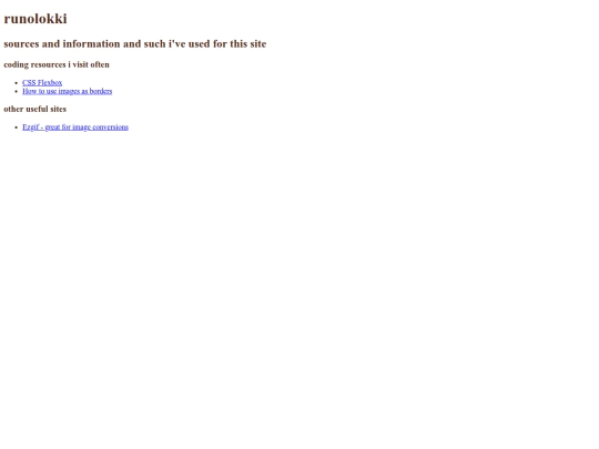 sources screenshot