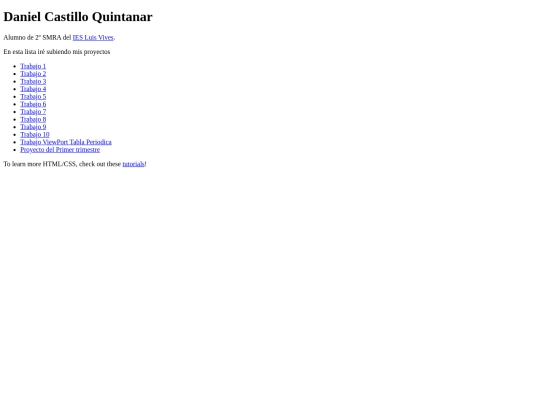 index screenshot