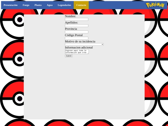 proyecto1trimestre/formulario screenshot
