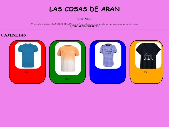 trabajo8/lascosasdearan screenshot