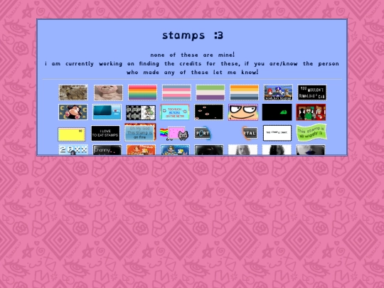 graphics-pages/stamp-page screenshot