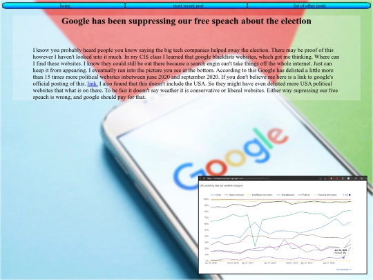 Rants/FreeSpeachGoogle screenshot