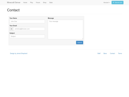 contact screenshot