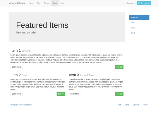shop screenshot