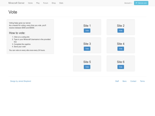 vote screenshot