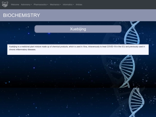 biochemistry/xuebijing screenshot