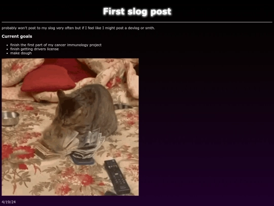 slog/11-14-23 screenshot
