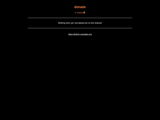 donate screenshot
