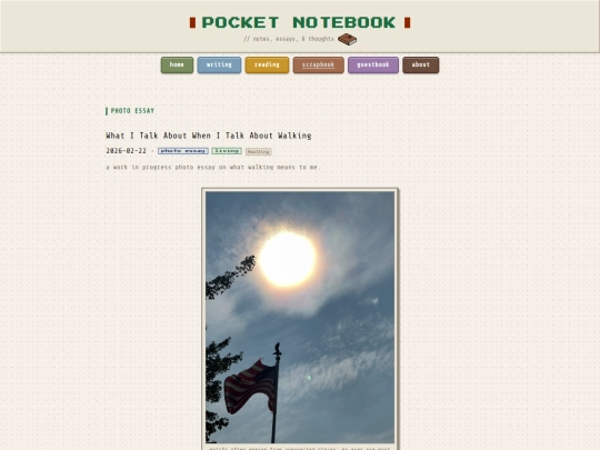 posts/walking screenshot