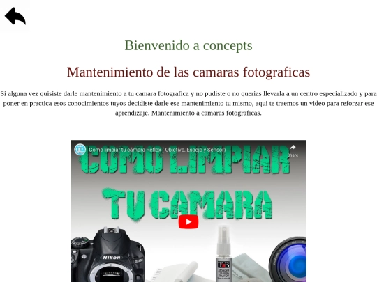 Mantenimiento screenshot