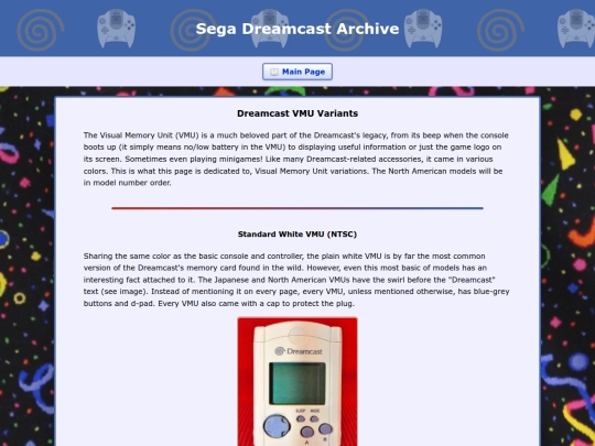 VMU-variants screenshot