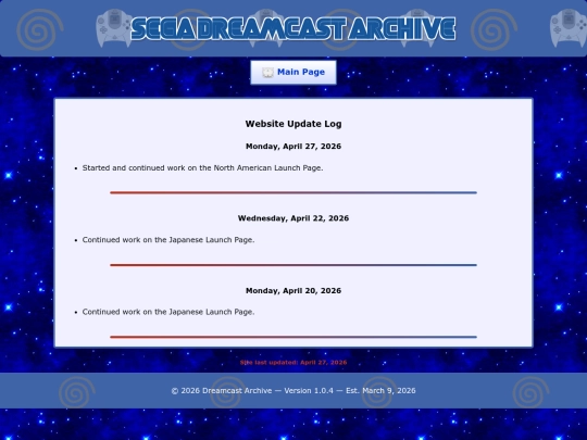 log screenshot