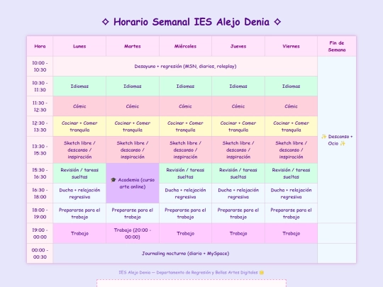 horarios screenshot