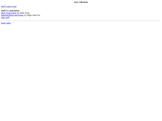 book/story/collections screenshot