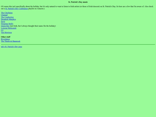 calendar/st_paddys/music screenshot