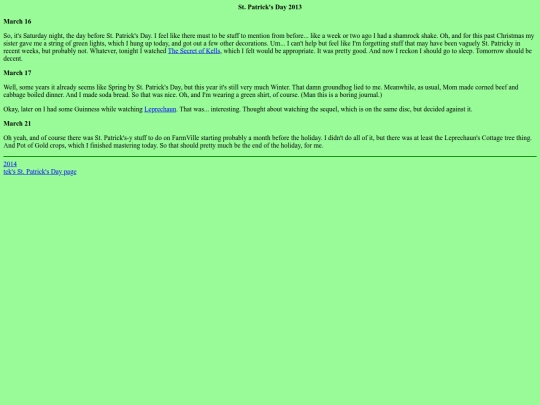 calendar/st_paddys/stpats13 screenshot