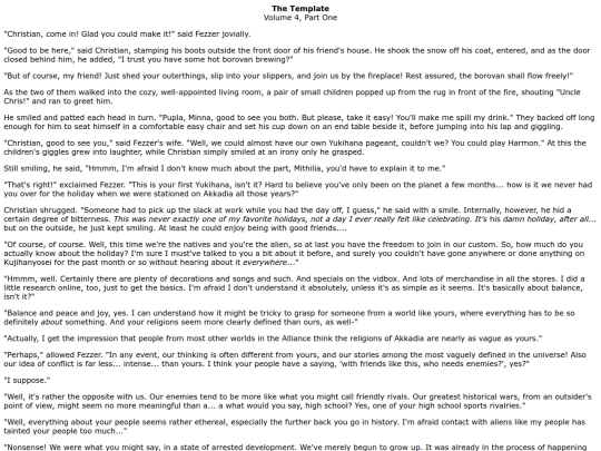 chaos/template/template4x1 screenshot