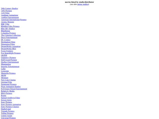 feature/studio/lists screenshot