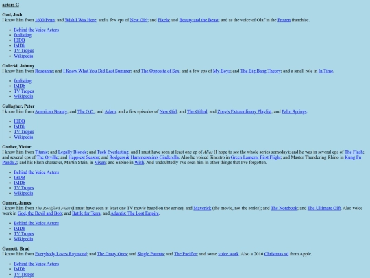 links/actors/act_g screenshot